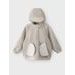 LEOKID SOFTSHELLOVÁ BUNDA LAKE SILVER CLOUD FLOWER VEL. 104 - BUNDY - PRO DĚTI