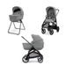 KOČÁREK INGLESINA APTICA DUO 2V1 2026 CRYSTAL GREY - DVOJKOMBINACE - KOČÁRKY A PŘÍSLUŠENSTVÍ