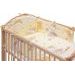 SCARLETT POSTÝLKA 120X60CM S KOMPLETNÍ VÝBAVOU MRÁČEK BÉŽOVÁ - DŘEVĚNÉ POSTÝLKY - SPINKÁNÍ