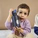 LÄSSIG KIDS BOTTLE STAINLESS STEEL LITTLE GANG SMILE NAVY - SPORTOVNÍ LAHVE - KRMENÍ
