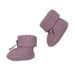 LODGER SLIPPER KNIT ROSE 0 - 6 MĚSÍCŮ - KOJENECKÉ CAPÁČKY - PRO DĚTI
