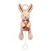 BABYONO HRAČKA HUDEBNÍ NA C-KROUŽKU RABBIT KARO 0M+ - HRAČKY SE ZVUKY - PRO DĚTI