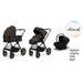 MOON ZVÝHODNĚNÝ SET CLICC S AUTOSEDAČKOU AVIONAUT COSMO - BLACK MELANGE - TROJKOMBINACE - KOČÁRKY A PŘÍSLUŠENSTVÍ