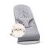 BABYBJORN LEHÁTKO BABYBJORN BOUNCER BLISS LIGHT GREY WOVEN PETAL S HRAČKOU GOOGLY EYES PASTEL - LEHÁTKA A HOUPADLA - SPINKÁNÍ