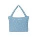 STUDIO NOOS DENIM DIAPER BAG - PŘEBALOVACÍ TAŠKA | HEARTS LIGHT BLUE HEARTS - PŘEBALOVACÍ TAŠKY - KOČÁRKY A PŘÍSLUŠENSTVÍ