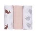 LÄSSIG SWADDLE BURP BLANKET 60X60 LITTLE FOREST RABBIT - LÁTKOVÉ PLENY SKLÁDANÉ - PŘEBALOVÁNÍ