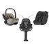 KIKKABOO SET I-CLASS 360 I-SIZE AUTOSEDAČKA 40-87CM + AUTOSEDAČKA 40-105CM + ZÁKLADNA OTOČNÁ CHAMPAGNE - AUTOSEDAČKY 0-13KG - AUTOSEDAČKY A PŘÍSLUŠENSTVÍ