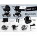 MOON CIAO MAXI SET - ONYX - KOMBINACE S PŘÍSLUŠENSTVÍM - KOČÁRKY A PŘÍSLUŠENSTVÍ