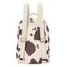 STUDIO NOOS PUFFY MIDI BACKPACK BATŮŽEK S PŘEDNÍ KAPSOU HOLY COW BROWNISH - BATOHY A TAŠKY - PRO DĚTI