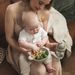 CANPOL BABIES SILIKONOVÁ DĚLENÁ MISKA S PŘÍSAVKOU DOTS 360ML ŠEDÁ - MISKY, TALÍŘKY A PODLOŽKY - KRMENÍ