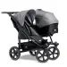 TFK DUO2 AIR WHEEL SOUROZENECKÝ KOČÁREK PREMIUM GREY - KOČÁRKY PRO SOUROZENCE - KOČÁRKY A PŘÍSLUŠENSTVÍ