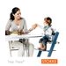 STOKKE® TRIPP TRAPP® + BABY SET ZVÝHODNĚNÁ SADA - JÍDELNÍ ŽIDLIČKY DŘEVĚNÉ - KRMENÍ