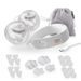 KINDERKRAFT ODSÁVAČKA MATEŘSKÉHO MLÉKA DOUBLE HANDS-FREE GENTLENESTE + CHICCO VLOŽKY DO PODPRSENKY - ODSÁVAČKY MATEŘSKÉHO MLÉKA - KRMENÍ