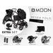 MOON RESEA FOLD EXTRA SET - ONYX - KOMBINACE S PŘÍSLUŠENSTVÍM - KOČÁRKY A PŘÍSLUŠENSTVÍ