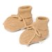LITTLE DUTCH BOTIČKY PLETENÉ SAFARI FRIENDS SOFT TAN VEL. 62/74 - KOJENECKÉ CAPÁČKY - PRO DĚTI