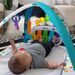 BABY EINSTEIN POSTÝLKA S OHRÁDKOU NA HRANÍ A KLAVÍREM 3V1 KICK & SNOOZE™ 0M+ - HRACÍ DEKY - PRO DĚTI