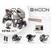 MOON RESEA FOLD EXTRA SET - SAND - KOMBINACE S PŘÍSLUŠENSTVÍM - KOČÁRKY A PŘÍSLUŠENSTVÍ