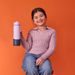 B.BOX SILIKONOVÝ CHRÁNIČ PRO TERMOLÁHEV 690 ML - MIDNIGHT - SPORTOVNÍ LAHVE - KRMENÍ