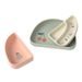 LÄSSIG BABIES DISH SET SILICONE SECTION HAPPY FRUITS CHERRY - MISKY, TALÍŘKY A PODLOŽKY - KRMENÍ