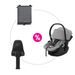 THULE SET AUTOSEDAČKA MAPLE + ZÁKLADNA ALFI + CLONY KIKKABOO - AUTOSEDAČKY 0-13KG - AUTOSEDAČKY A PŘÍSLUŠENSTVÍ