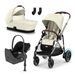 CYBEX E-GAZELLE S 2025 + GAZELLE S COT + CLOUD T I-SIZE + BASE T + ADAPTÉRY - TROJKOMBINACE - KOČÁRKY A PŘÍSLUŠENSTVÍ