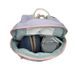 LÄSSIG KIDS TINY BACKPACK OUTDOOR RAINBOW PASTEL LILAC - LÁTKOVÉ PLENY ALL IN ONE - PŘEBALOVÁNÍ