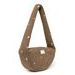 STUDIO NOOS TEDDY MINI CROSS BODY BAG BROWN HEARTS - ORGANIZÉRY A KOŠÍKY - KOČÁRKY A PŘÍSLUŠENSTVÍ