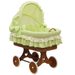 SCARLETT BOUDIČKA K PROUTĚNÉMU KOŠI DRÁČEK- ZELENÁ - KOŠÍKY A KOLÉBKY - SPINKÁNÍ