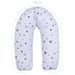 FILLIKID KOJÍCÍ POLŠTÁŘ STARS WHITE/BLUE 190 CM - KOJÍCÍ POLŠTÁŘE - KRMENÍ