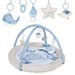 KINDERKRAFT DEKA HRACÍ S HRAZDIČKOU COZYPLAY NORDIC BREEZE - HRACÍ DEKY - PRO DĚTI