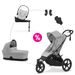 CYBEX SET 6V1 AVI SPIN FOG GREY + COT S + CLOUD G + BASE G + ADAPTÉRY 2025 - DVOJKOMBINACE - KOČÁRKY A PŘÍSLUŠENSTVÍ