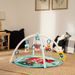 BABY EINSTEIN DEKA NA HRANÍ PRO ROZVOJ MOTORIKY A SMYSLŮ HAPPY HARVEST™ TOUCH & FEEL, 0M+ - HRACÍ DEKY - PRO DĚTI