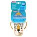 CANPOL BABIES HRNEČEK NEVYLÉVACÍ SE SLÁMKOU A ZÁVAŽÍM BABIESBOO 270ML GEPARD - DĚTSKÉ HRNEČKY - KRMENÍ