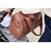 CHILDHOME PŘEBALOVACÍ TAŠKA MOMMY CLUB SIGNATURE VEGAN LEATHER DARK BROWN - PŘEBALOVACÍ TAŠKY - KOČÁRKY A PŘÍSLUŠENSTVÍ