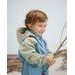 LEOKID SOFTSHELLOVÝ OVERAL COLOR BLOCK BLUE CAPE VEL. 12 - 18 MĚSÍCŮ (VEL. 80) - OVERALY - PRO DĚTI