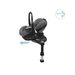 MAXI-COSI PEBBLE 360 AUTOSEDAČKA SELECT GREY + ZÁKLADNA FAMILYFIX 360 PRO - AUTOSEDAČKY 0-13KG - AUTOSEDAČKY A PŘÍSLUŠENSTVÍ