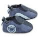 SHOOSHOOS DĚTSKÉ KOŽENÉ BOTIČKY BLUE/SUEDE/88 BADGE - BOTIČKY - PRO DĚTI