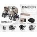 MOON RESEA FOLD EXTRA SET - SAND - KOMBINACE S PŘÍSLUŠENSTVÍM - KOČÁRKY A PŘÍSLUŠENSTVÍ
