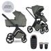 EASYWALKER SET KOČÁREK 2V1 ZOEY GO CHESTNUT BROWN XL S PŘÍSLUŠENSTVÍM - KOMBINACE S PŘÍSLUŠENSTVÍM - KOČÁRKY A PŘÍSLUŠENSTVÍ