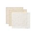 LITTLE DUTCH UBROUSKY MUŠELÍNOVÉ 3 KS HUSA NEWBORN NATURALS - LÁTKOVÉ UBROUSKY - PŘEBALOVÁNÍ