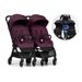 BUMPRIDER CONNECT MINI 2X KOČÁREK S MADLEM ITALIAN PLUM - GOLFOVÉ KOČÁRKY - KOČÁRKY A PŘÍSLUŠENSTVÍ
