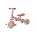 LITTLE DUTCH TŘÍKOLKA 4V1 PINK - TŘÍKOLKY ŠLAPACÍ - NOŠENÍ & SPORT