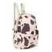STUDIO NOOS PUFFY MIDI BACKPACK BATŮŽEK S PŘEDNÍ KAPSOU HOLY COW BROWNISH - BATOHY A TAŠKY - PRO DĚTI