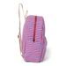 STUDIO NOOS POPLIN MIDI BACKPACK BATŮŽEK PŘEDNÍ KAPSA RASPBERRY STRIPPED - DOPLŇKY - PRO MAMINKY