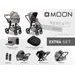MOON RESEA 2.0 EXTRA SET - GHOST - DVOJKOMBINACE - KOČÁRKY A PŘÍSLUŠENSTVÍ