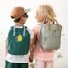 LÄSSIG KIDS MINI SQUARE BACKPACK LITTLE GANG LEMON DARK GREEN - BATOHY A TAŠKY - PRO DĚTI