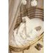 MEYCO MUŠELÍNOVÁ PŘIKRÝVKA GINKGO 75X100 - SOFT SAND - DĚTSKÉ DEKY PRO MIMINKA - SPINKÁNÍ