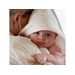 LITTLE DUTCH OSUŠKA S KAPUCÍ 75X75 CM HUSA NEWBORN NATURALS - OSUŠKY A DĚTSKÉ ŽUPANY - KOUPÁNÍ A ZDRAVÍ