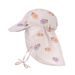 LÄSSIG SPLASH SUN PROTECTION FLAP HAT FISH LIGHT PINK 3-6M - ČEPIČKY A KLOBOUČKY - PRO DĚTI