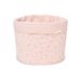 LITTLE DUTCH KOŠÍK TEXTILNÍ OBOUSTRANNÝ VELKÝ PURE BLOSSOM - BOXY NA HRAČKY - SPINKÁNÍ
